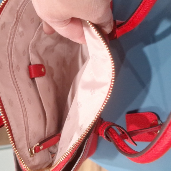 Kate Spade Margaux Medium Satchel Red - Picture 7 of 10